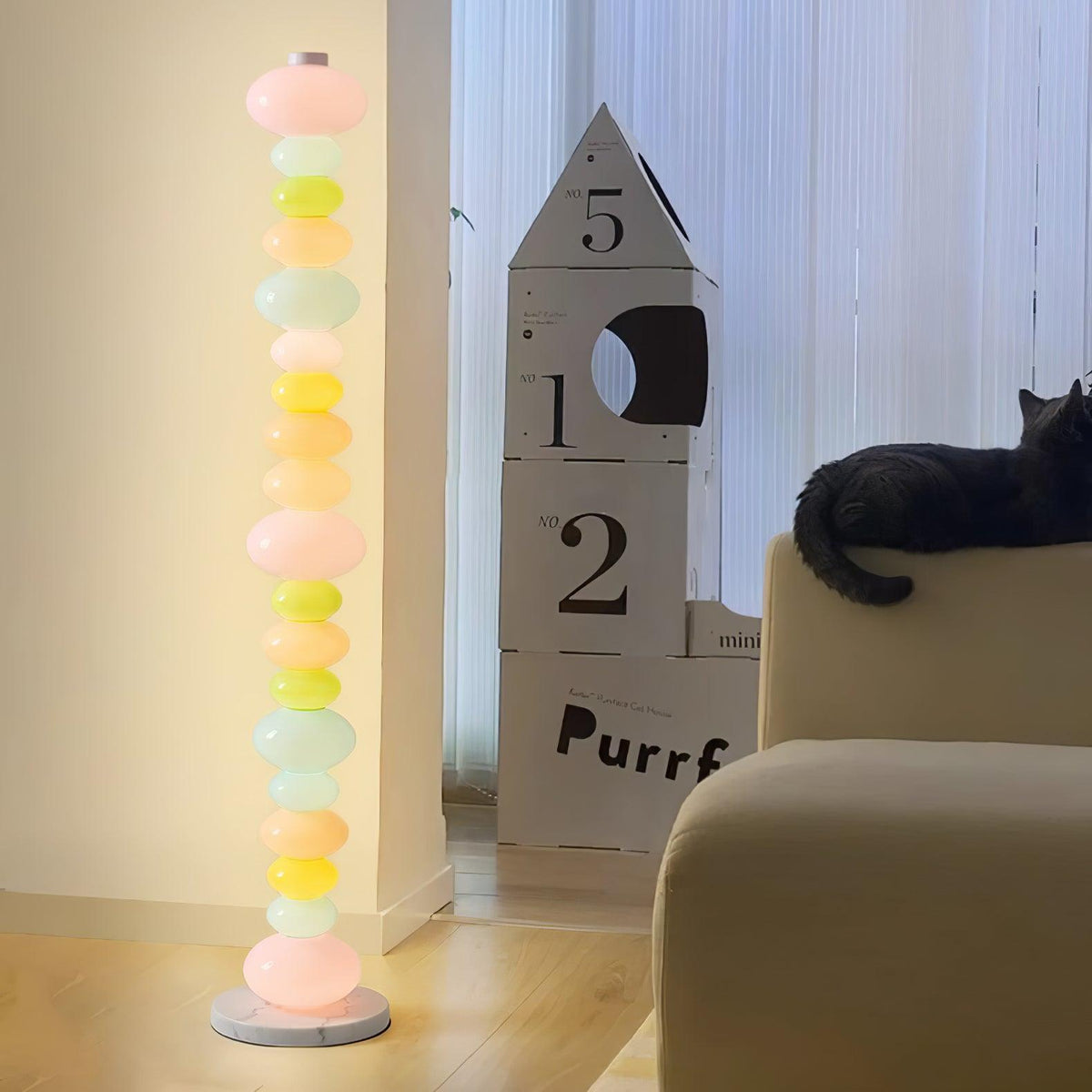 Avelare Marmeren Atristic vloerlamp