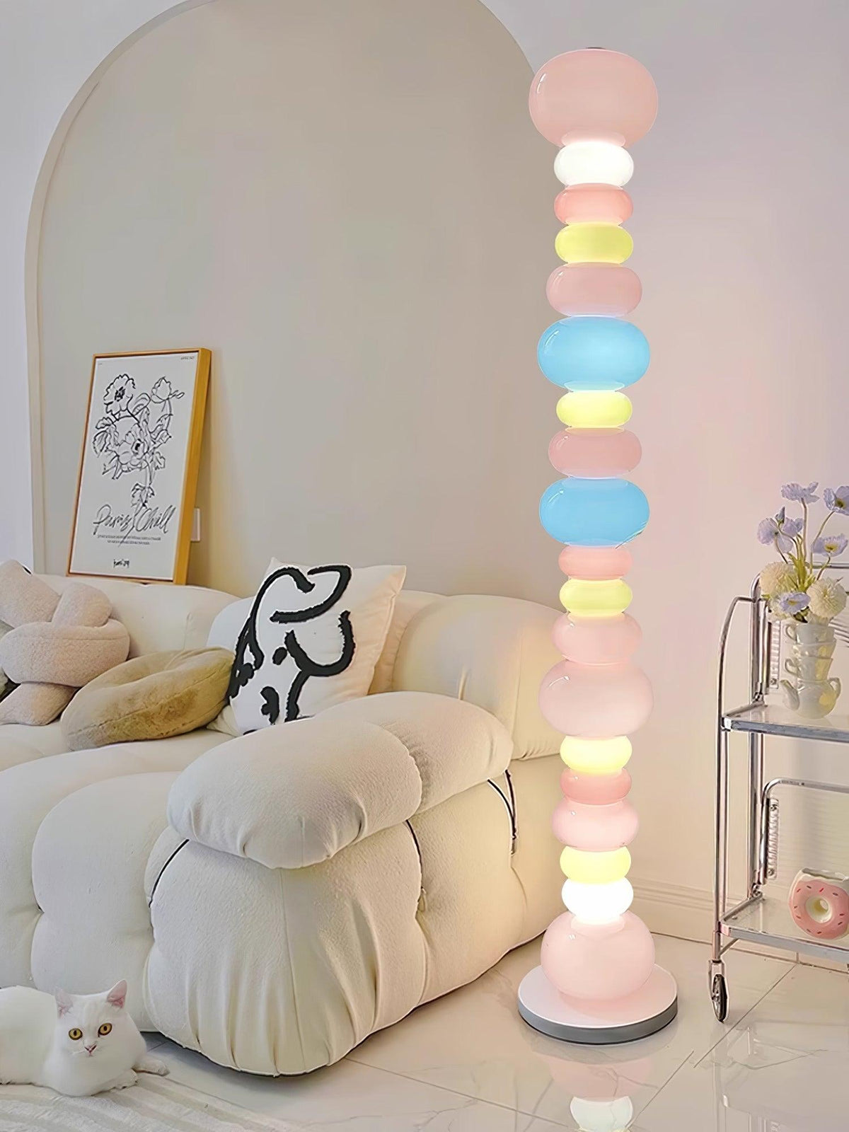 Avelare Marmeren Atristic vloerlamp