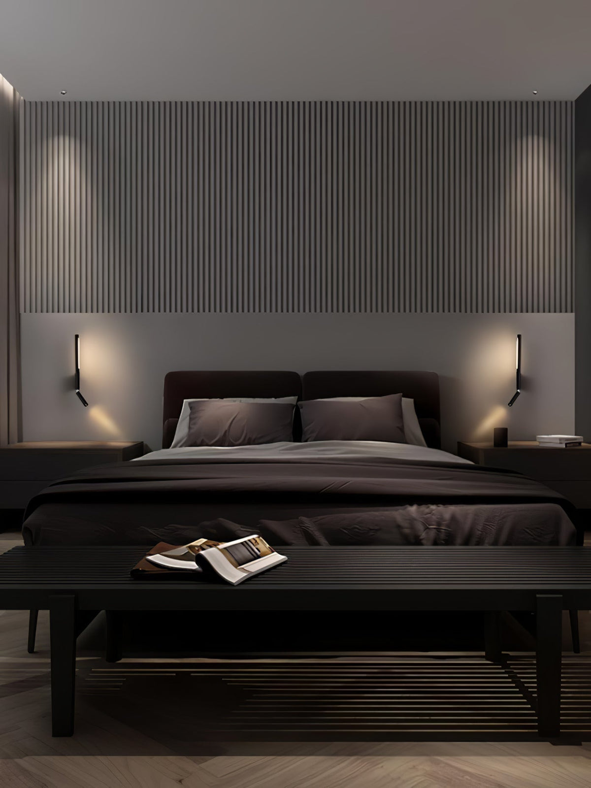 Melody Moderne minimalistische LED wandlamp