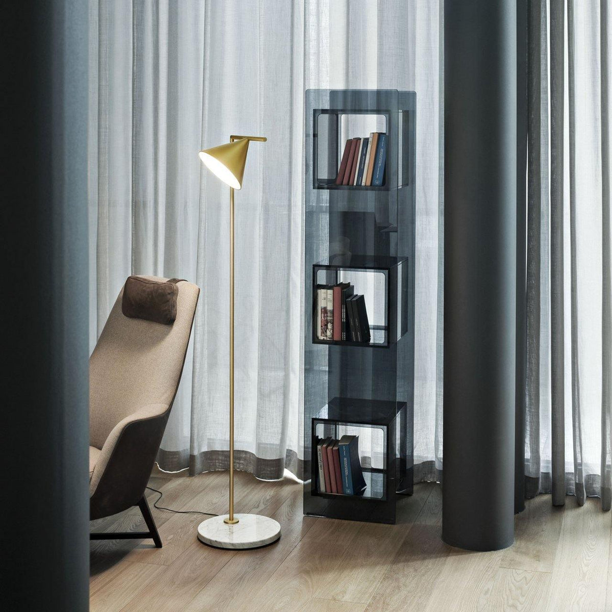 Nell Minimalistische vloerlamp