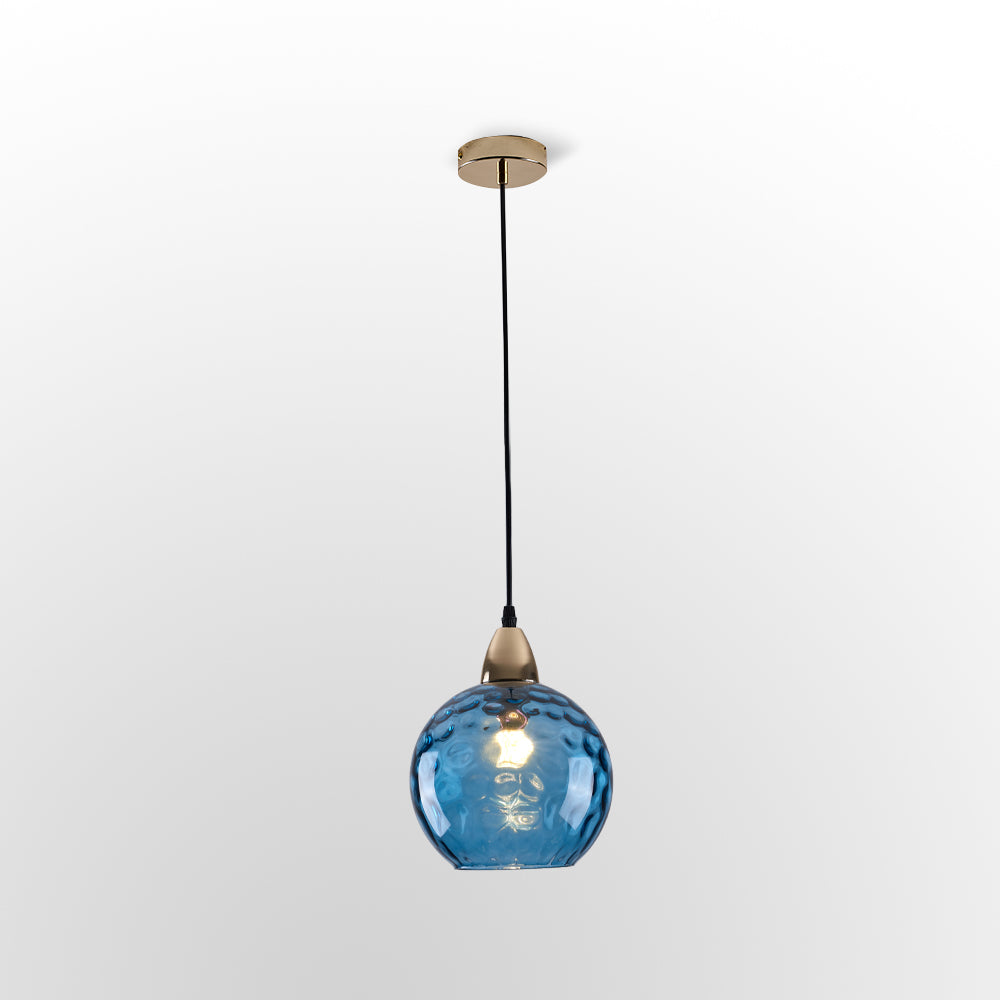 Hailie Design Grote Ronde LED Hanglampen Metaal Glas Eetkamer