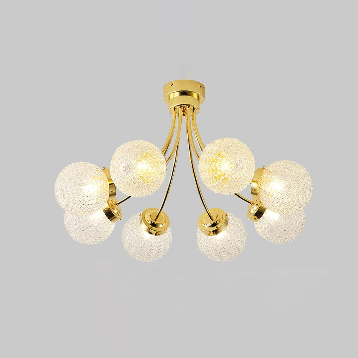 Quve glazen plafondlamp