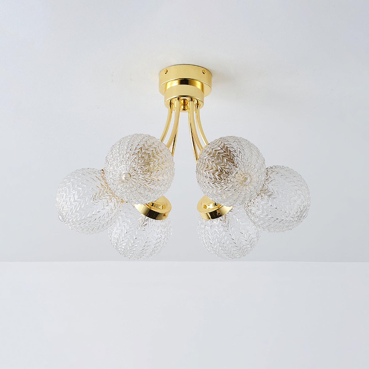 Quve glazen plafondlamp