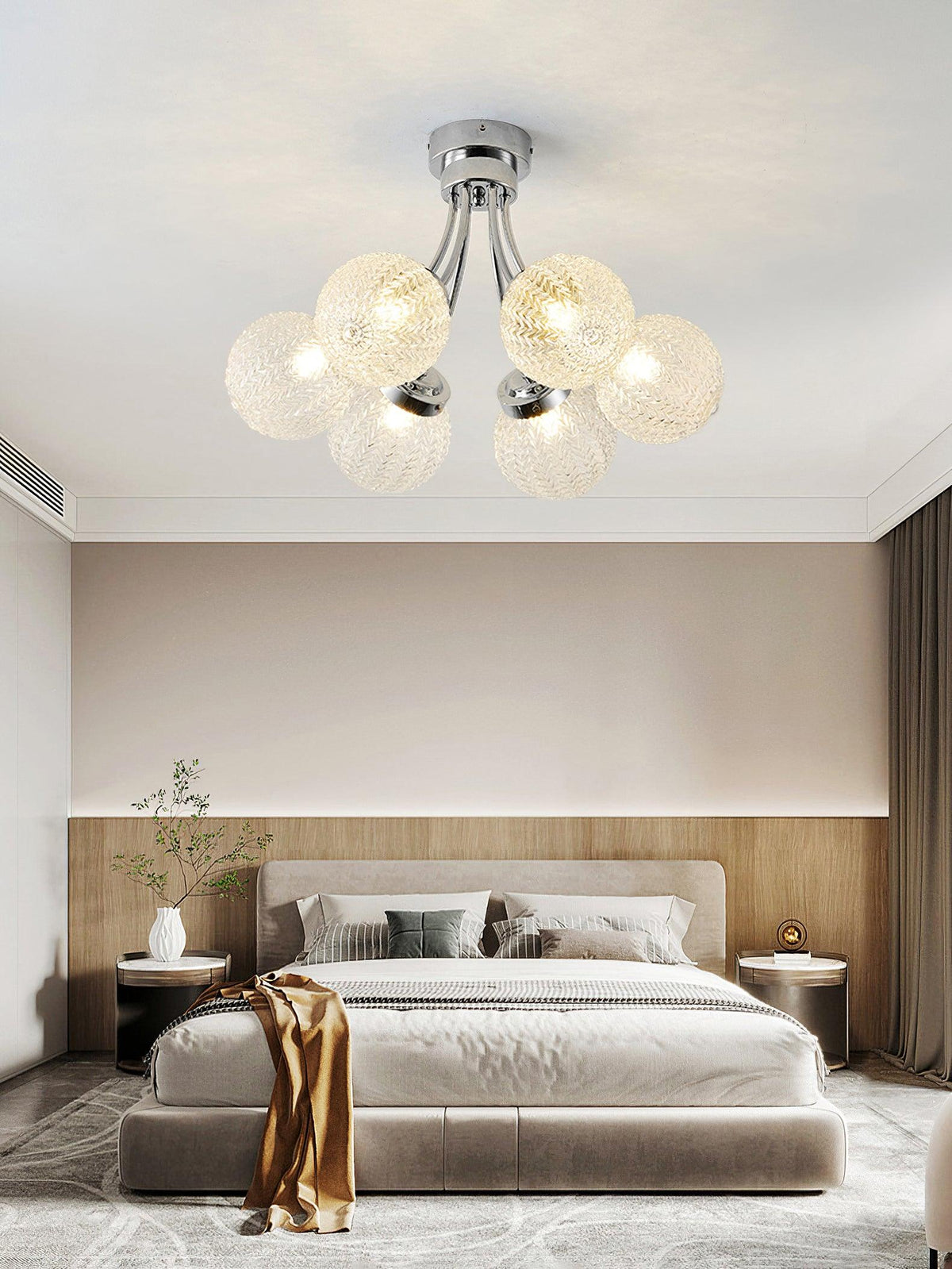 Quve glazen plafondlamp