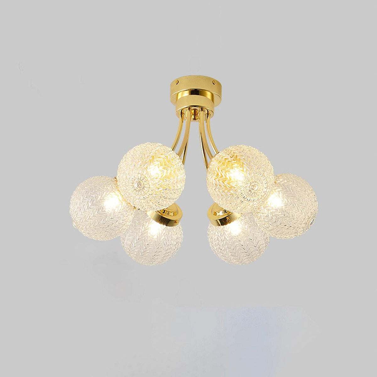 Quve glazen plafondlamp