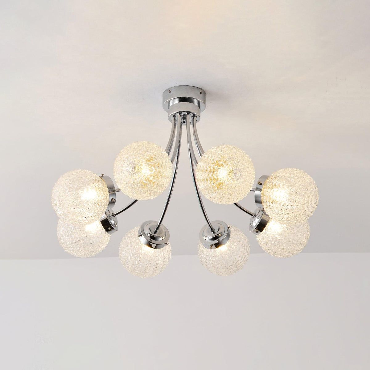 Quve glazen plafondlamp
