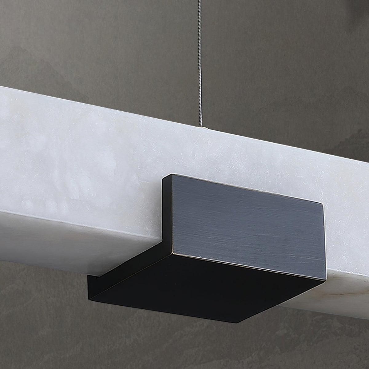 Mivel Minimalistische hanglamp van albast