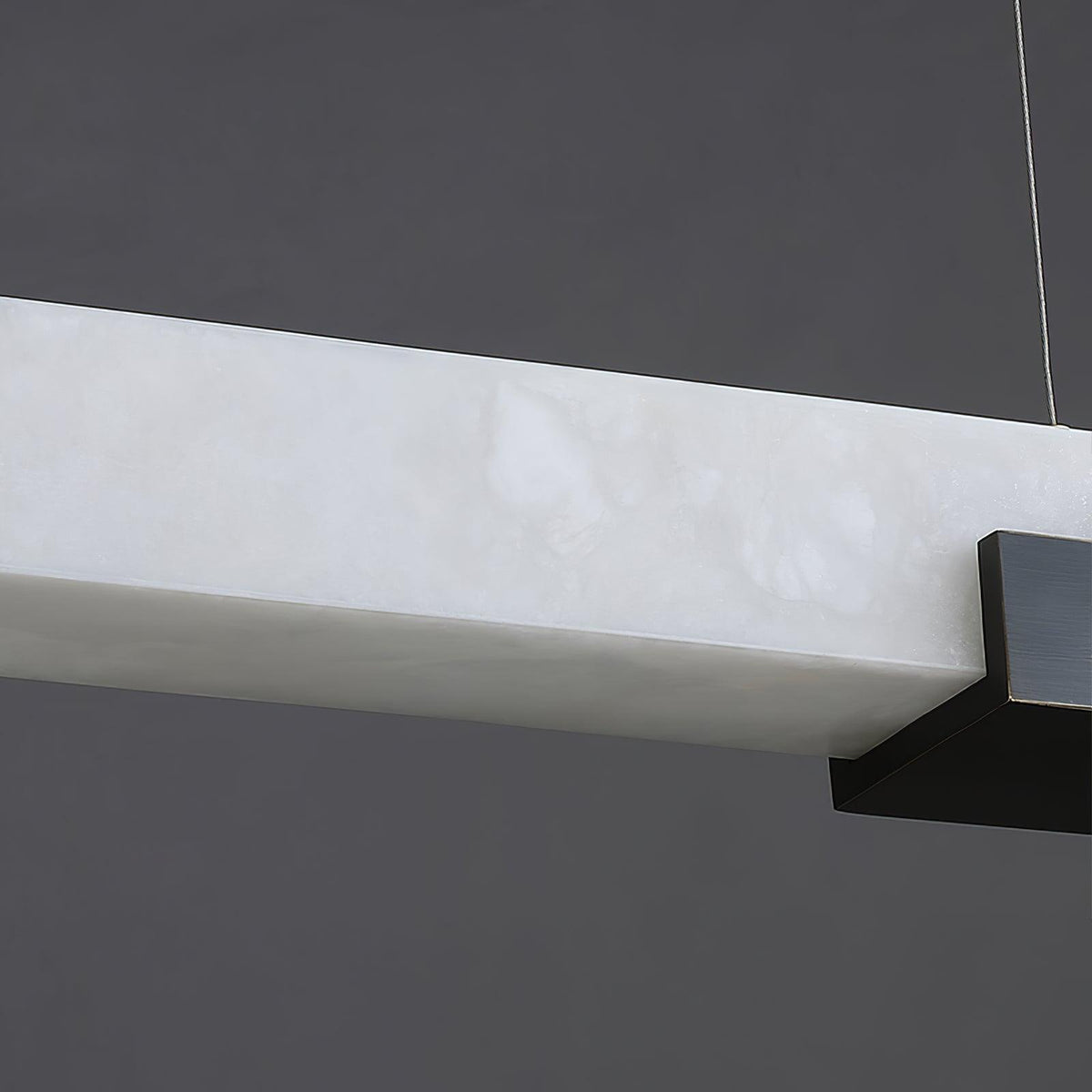 Mivel Minimalistische hanglamp van albast