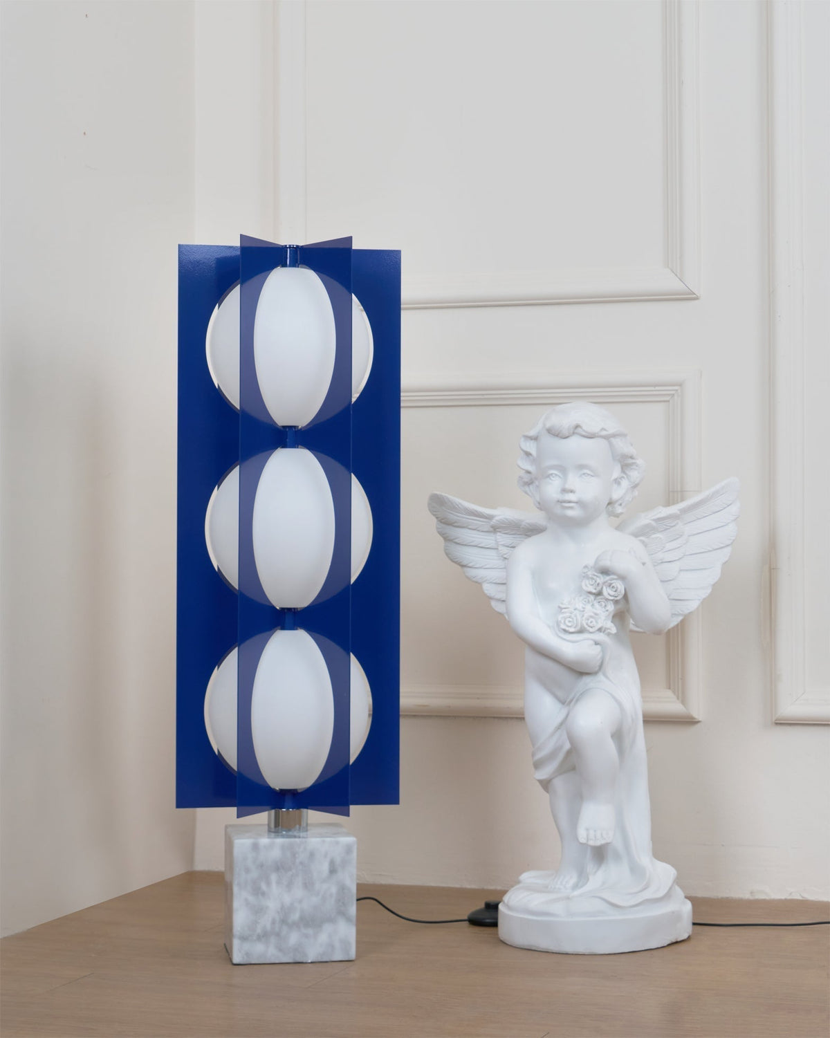 Vanell Marmeren vloerlamp