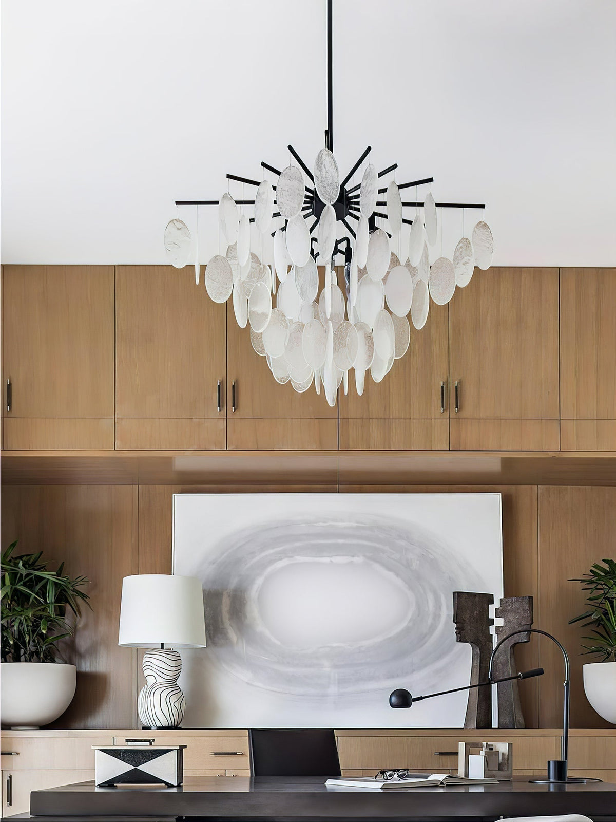 Isaiah luxe glas kroonluchter