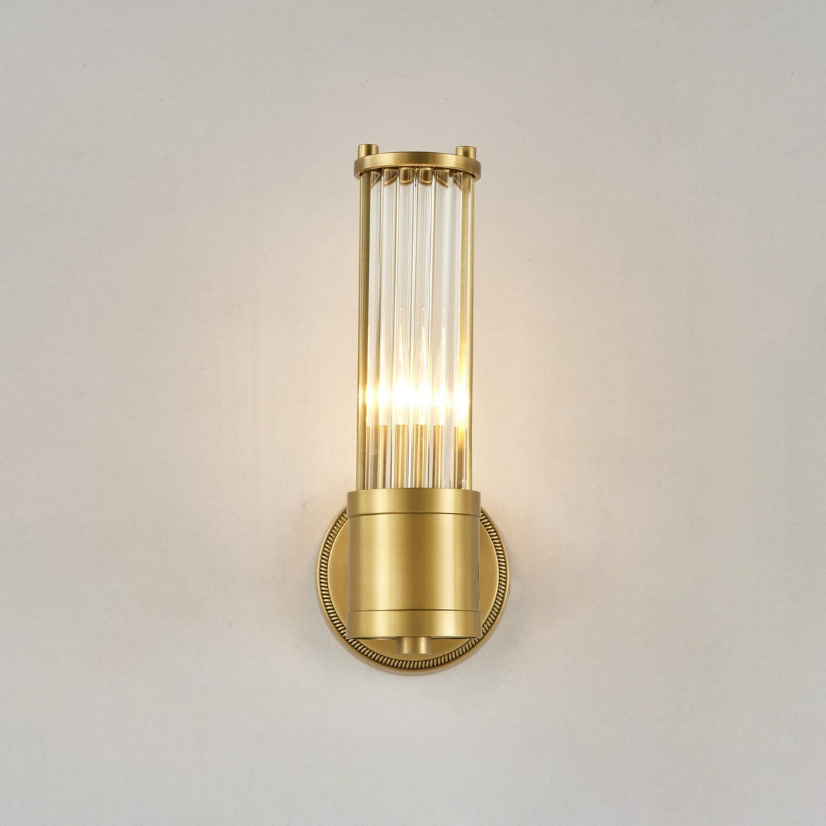 Vevenisra Noordse kunst cilinderglas wandlamp van glas