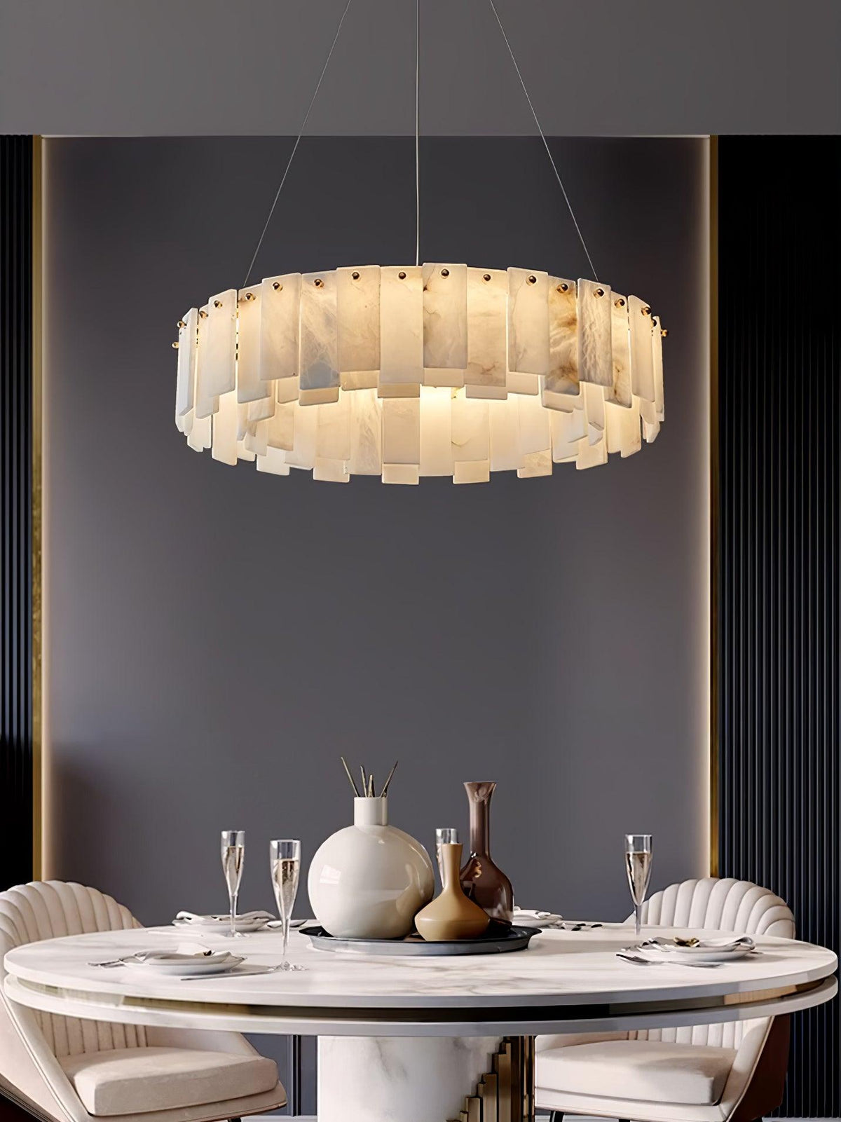 Vodore albasten hanglamp