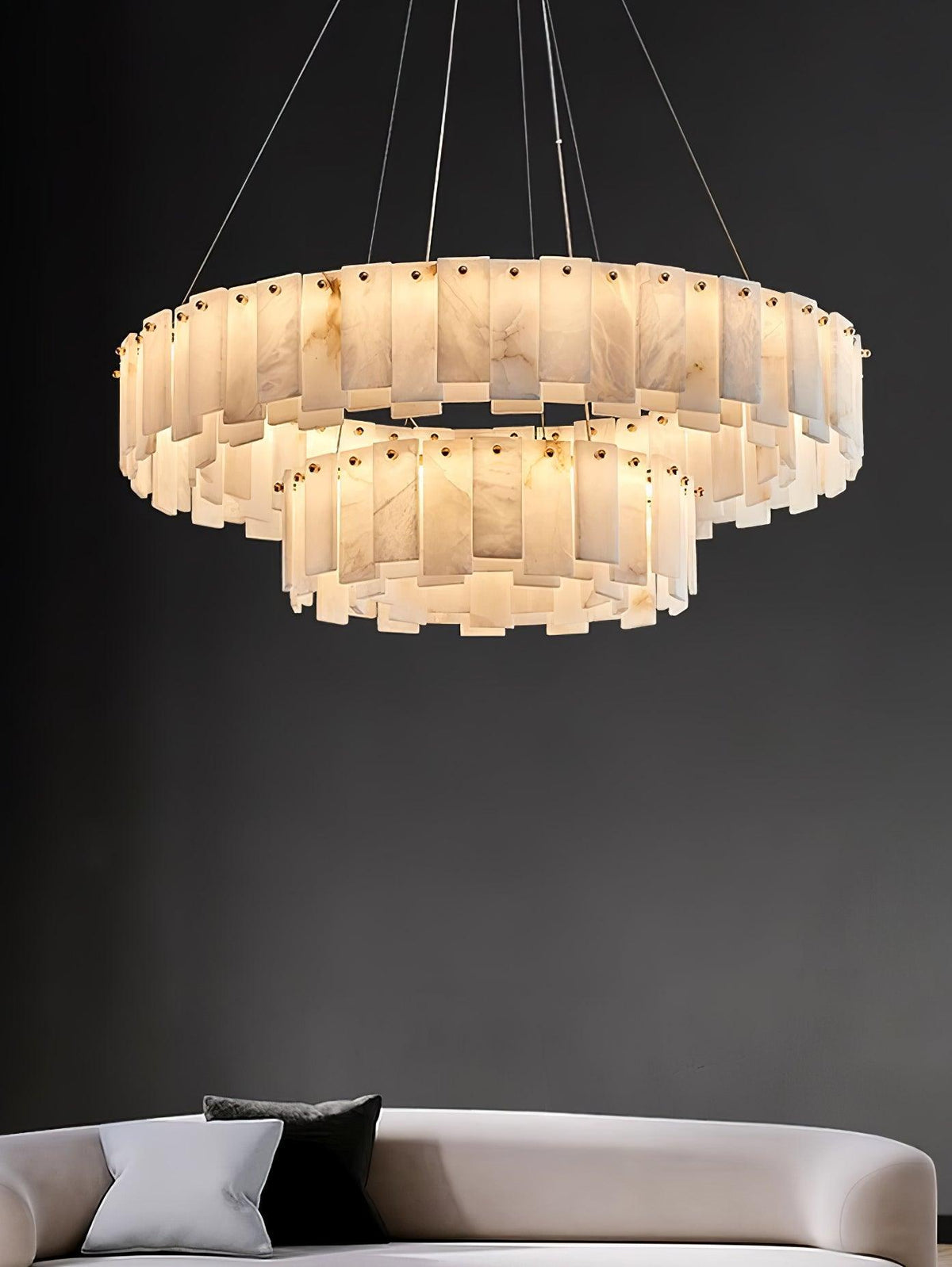 Vodore albasten hanglamp