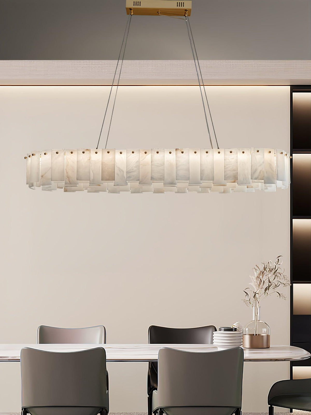 Vodore albasten hanglamp