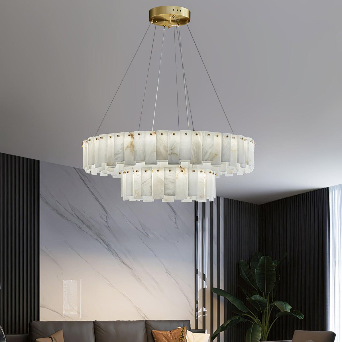 Vodore albasten hanglamp