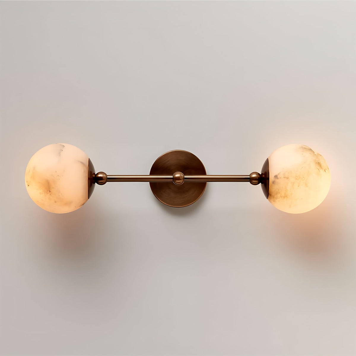 Avenisenne Twobody Celestial Double albasten wandlamp
