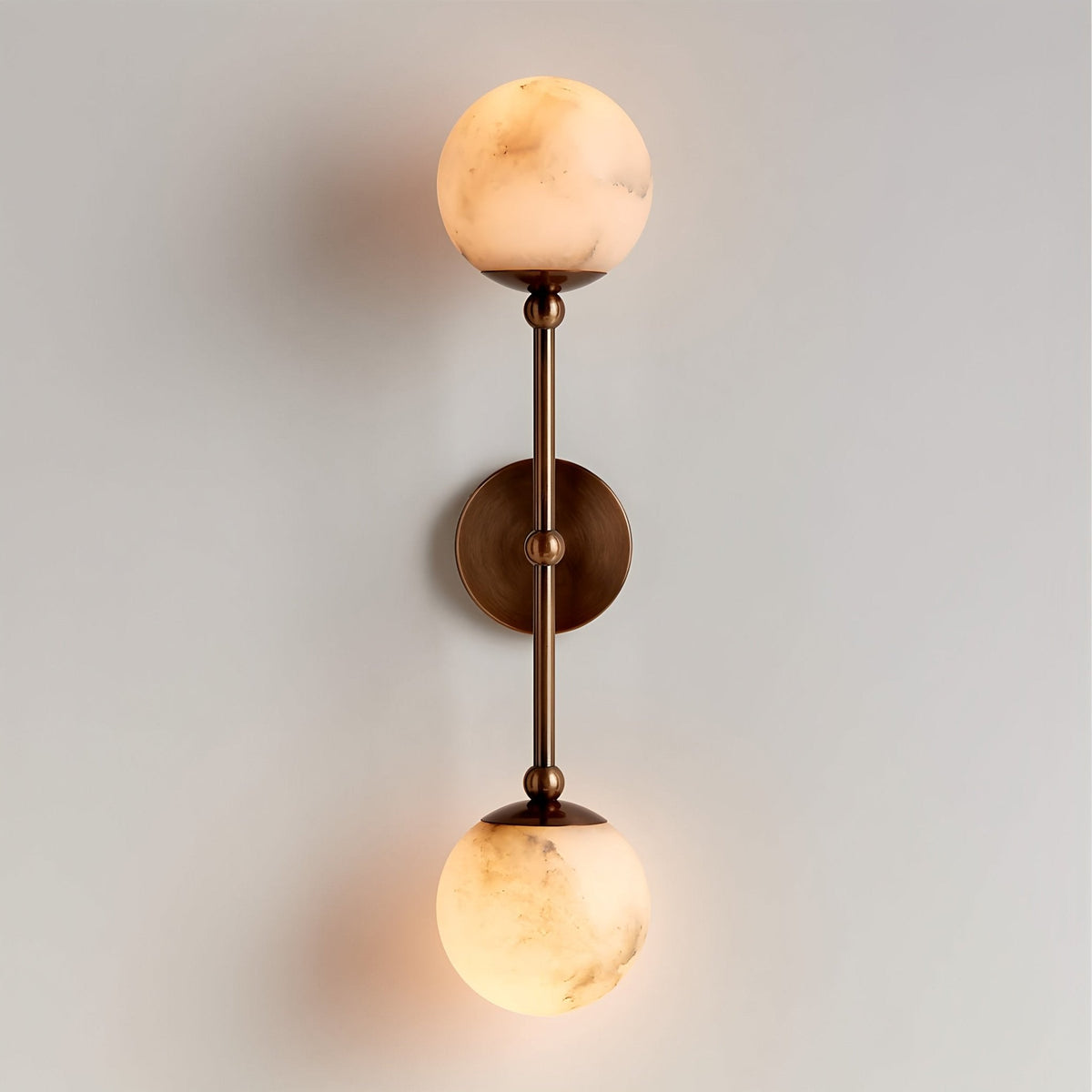 Avenisenne Twobody Celestial Double albasten wandlamp