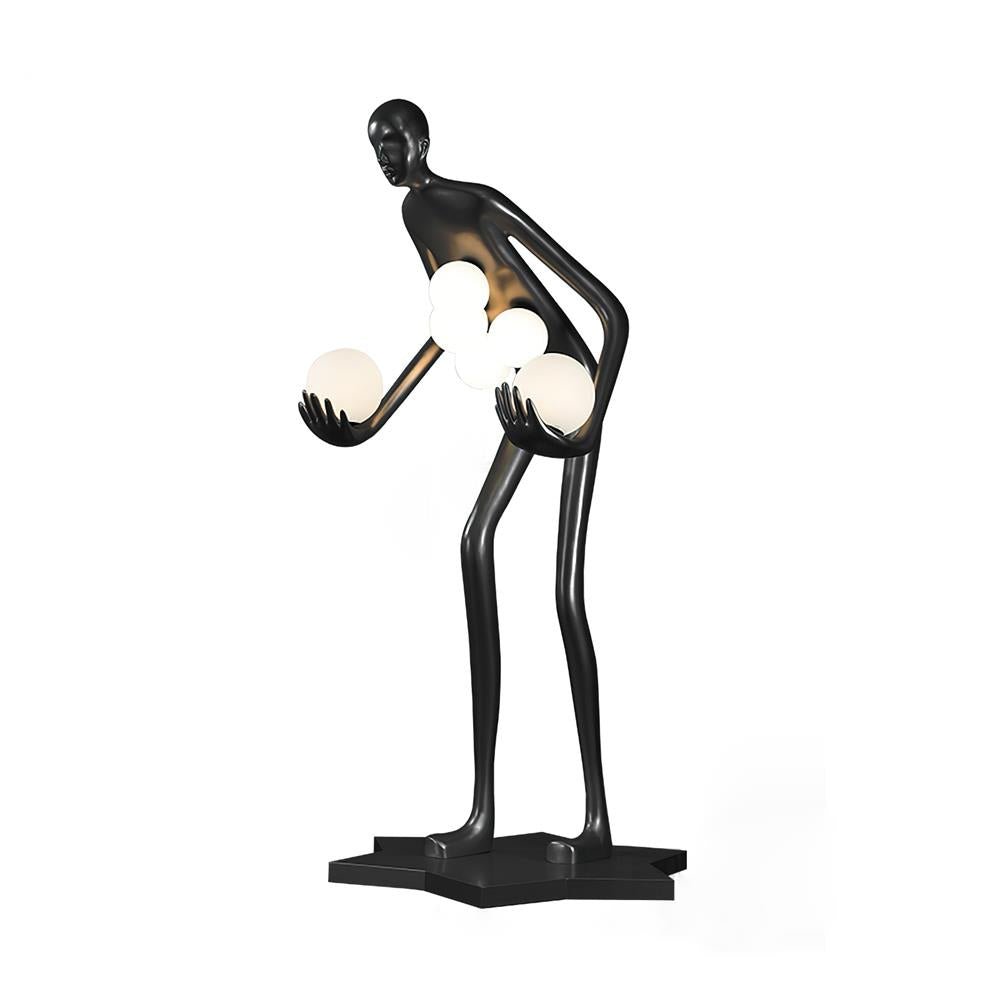 Silvaris sculpturale vloerlamp