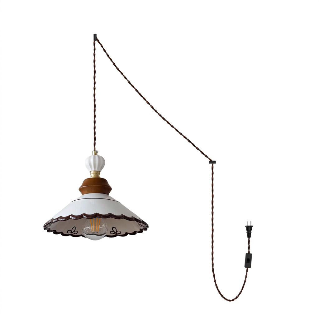 Viraiselle hanglamp met stekker