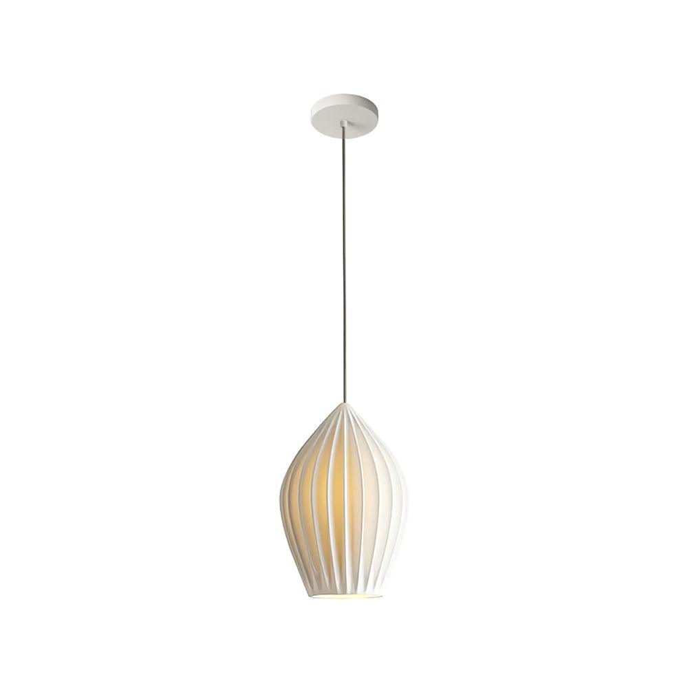 Virove hanglamp keramisch ribstructuur elegant