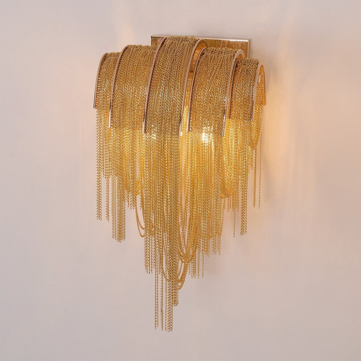 Chains Postmodern luxe Tassel wandlamp