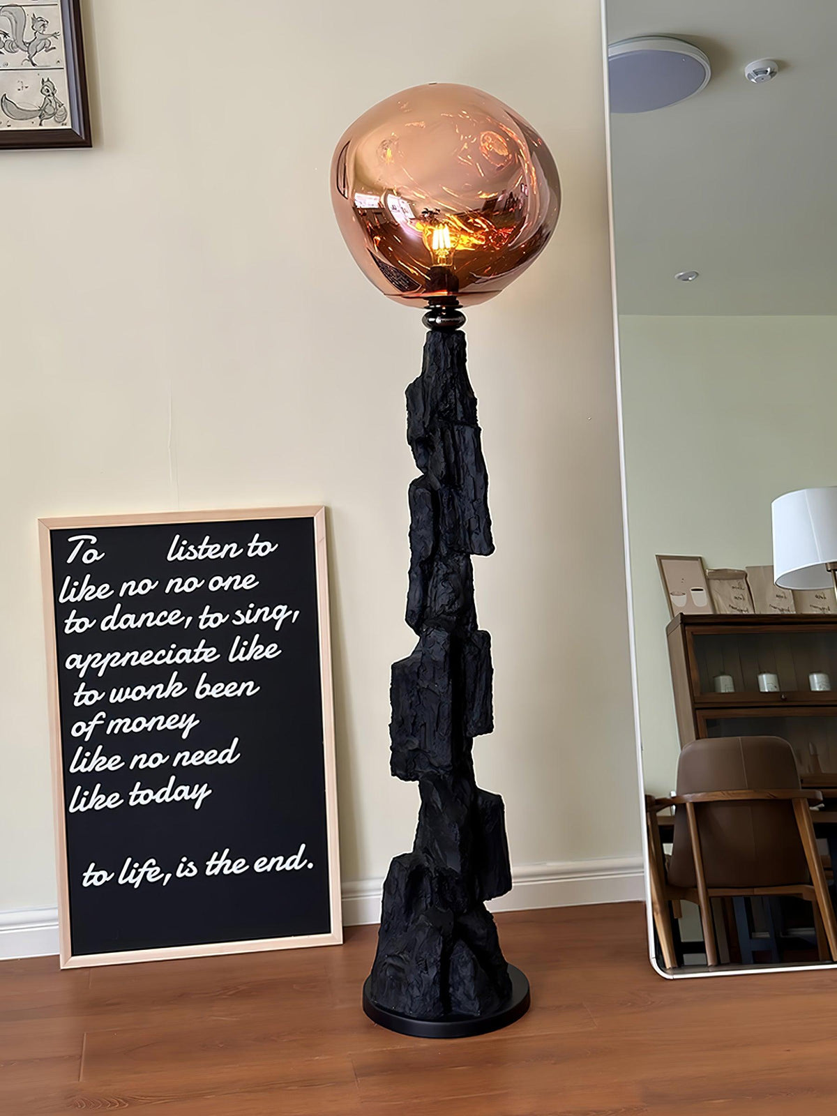 Ember Fashion Acrylic vloerlamp