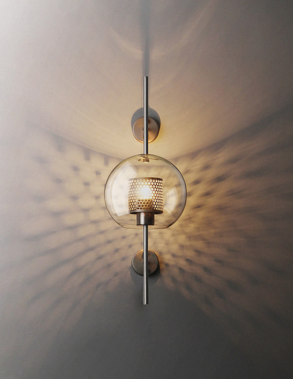 Peta Premium Noords Kunstzinnig Glas Wandlamp