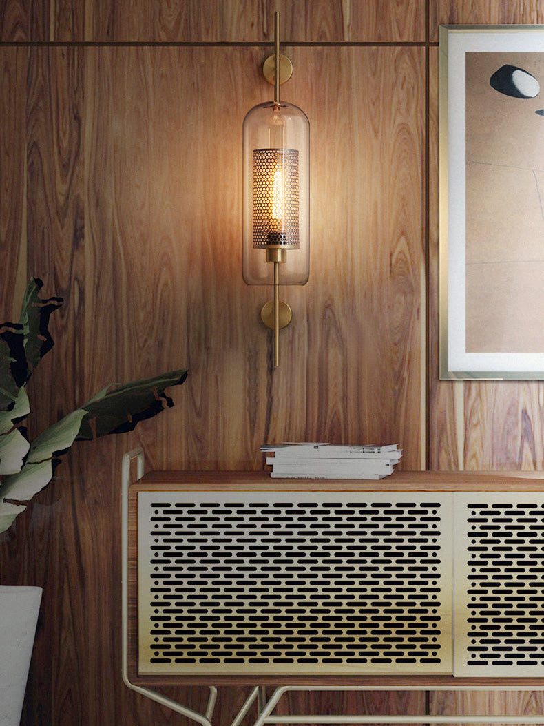 Peta Premium Noords Kunstzinnig Glas Wandlamp