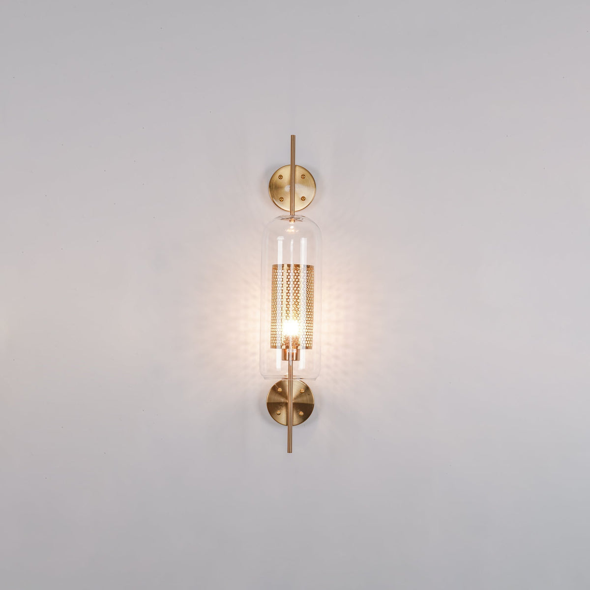 Peta Premium Noords Kunstzinnig Glas Wandlamp