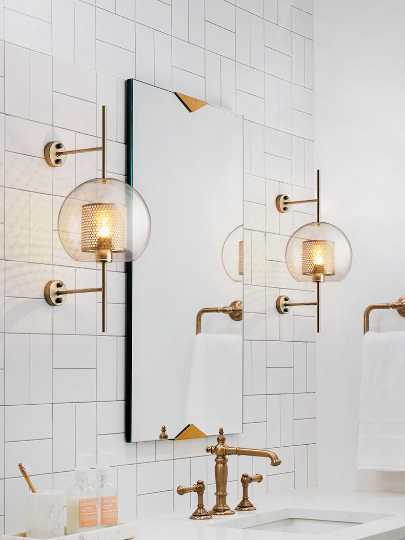 Peta Premium Noords Kunstzinnig Glas Wandlamp
