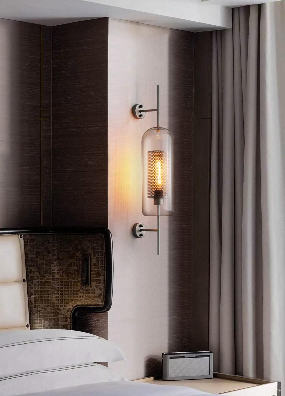 Peta Premium Noords Kunstzinnig Glas Wandlamp