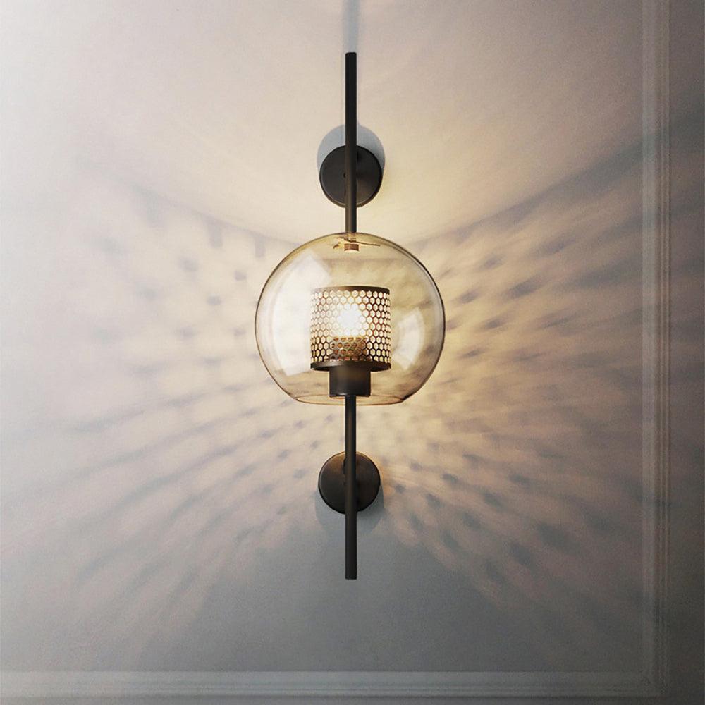 Peta Premium Noords Kunstzinnig Glas Wandlamp