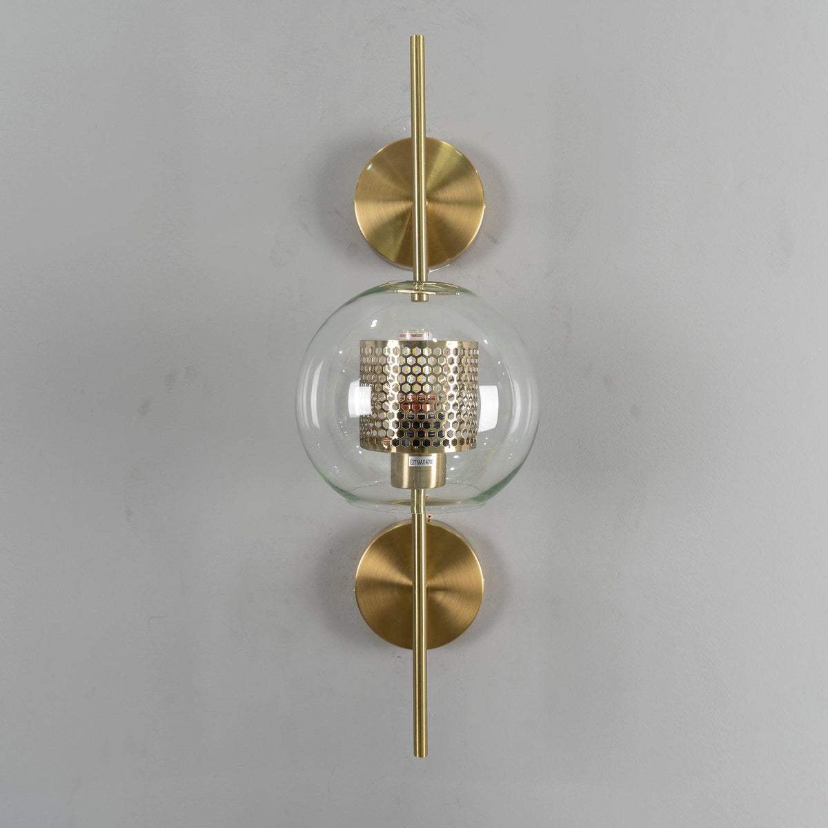 Peta Premium Noords Kunstzinnig Glas Wandlamp