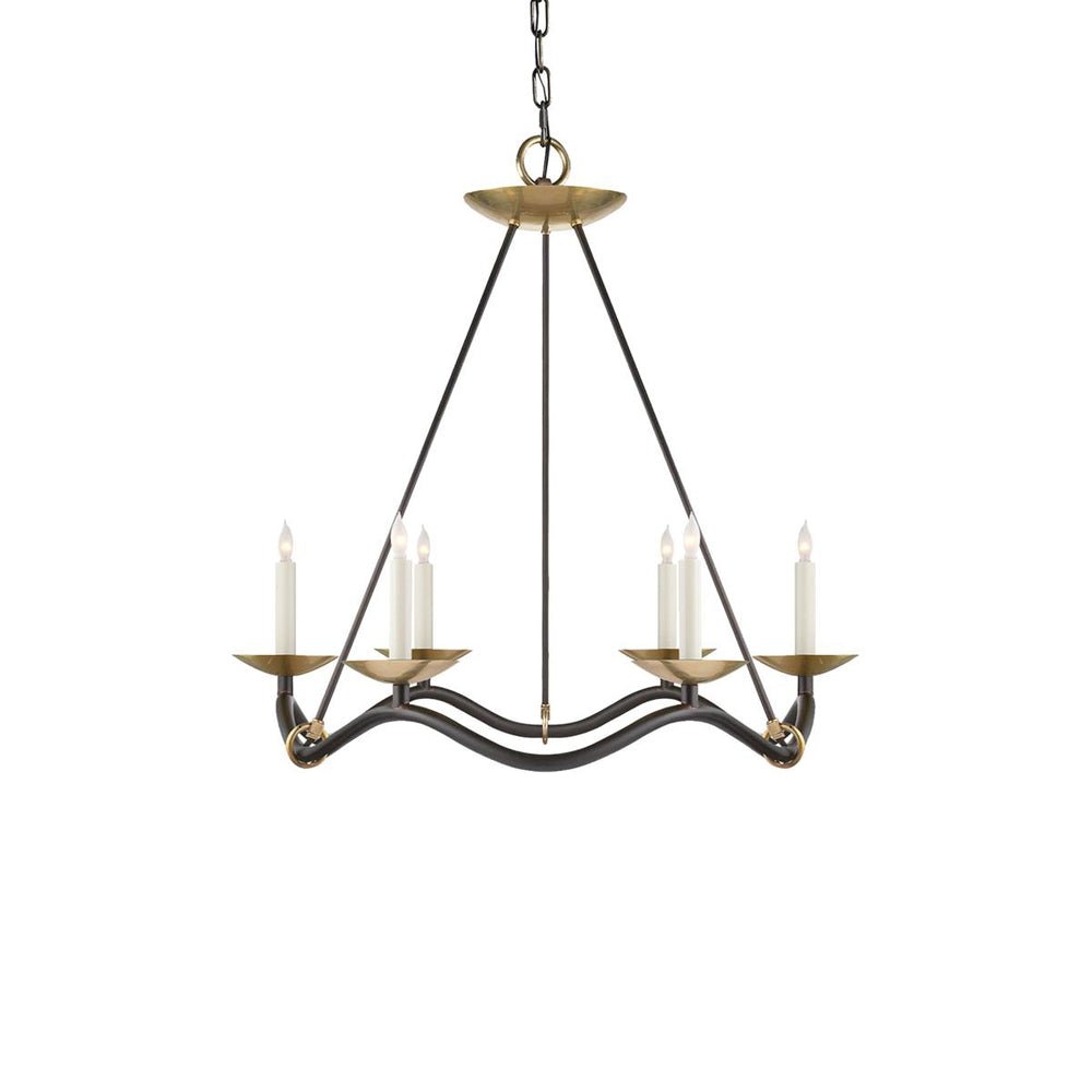 Evenor elegantie Vintage messing kroonluchter