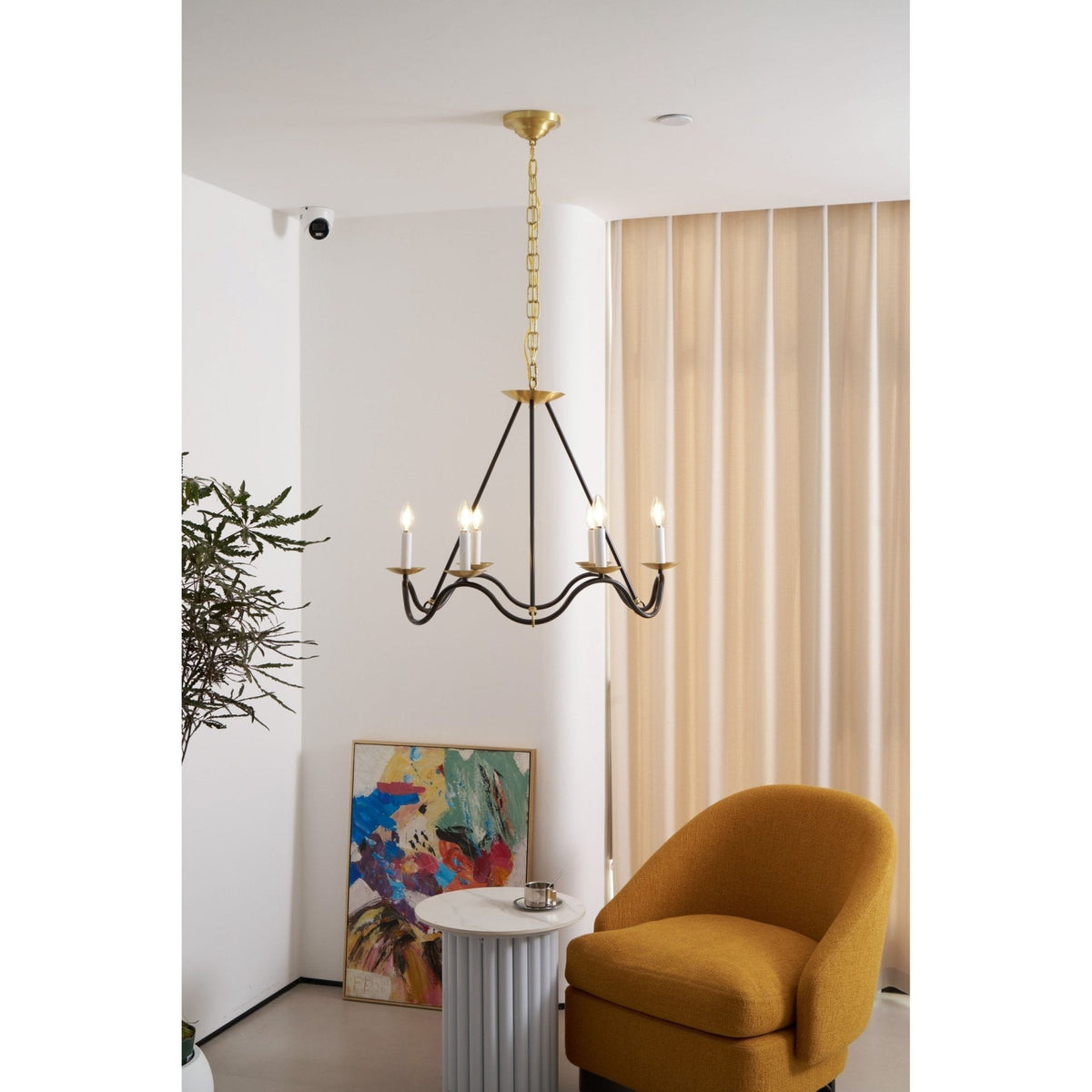 Evenor elegantie Vintage messing kroonluchter
