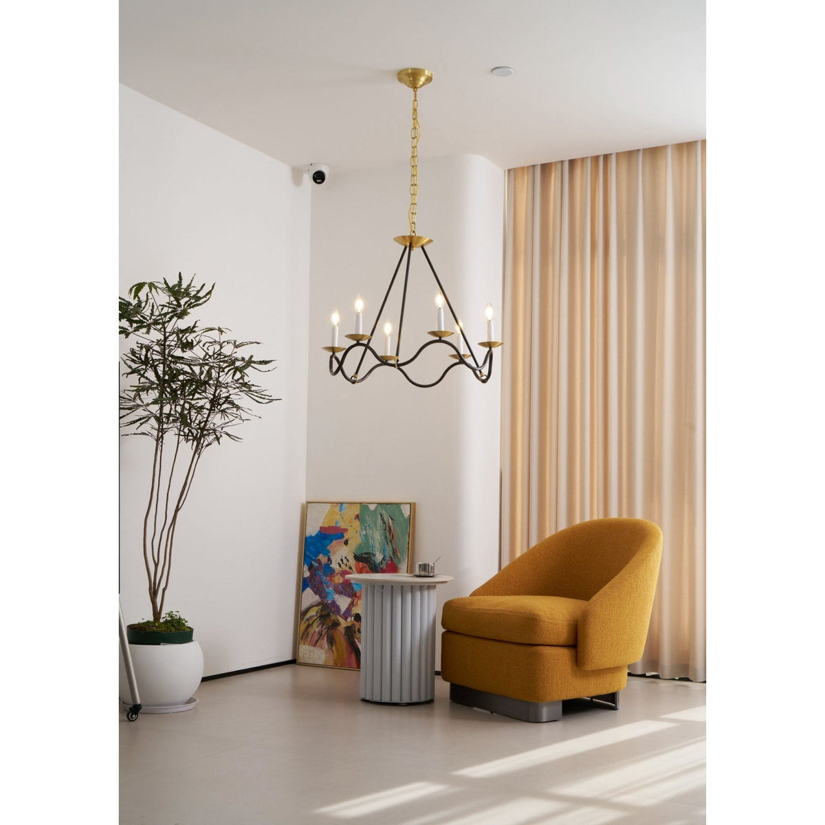 Evenor elegantie Vintage messing kroonluchter