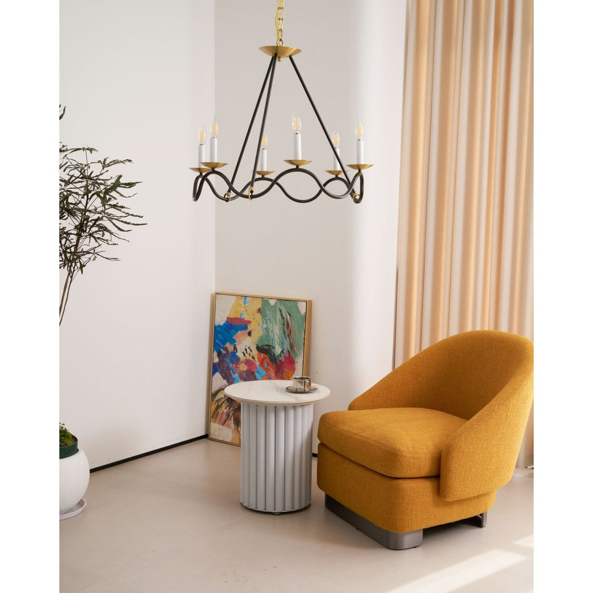 Evenor elegantie Vintage messing kroonluchter