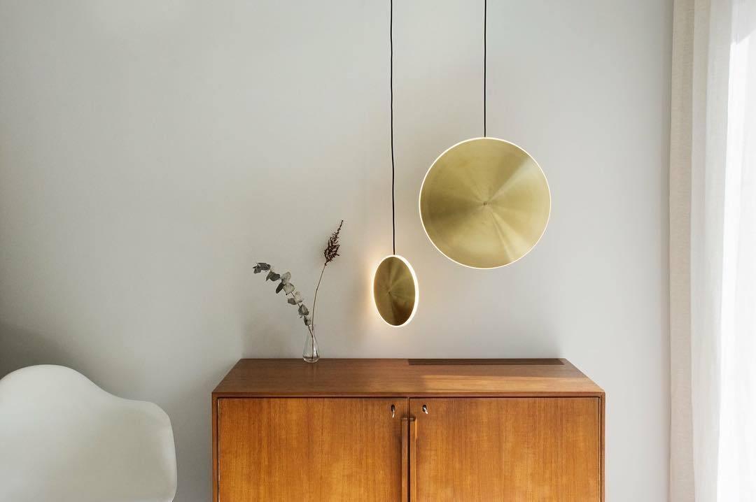 Uvenisra Moderne minimalistische hanglamp in schotelvorm