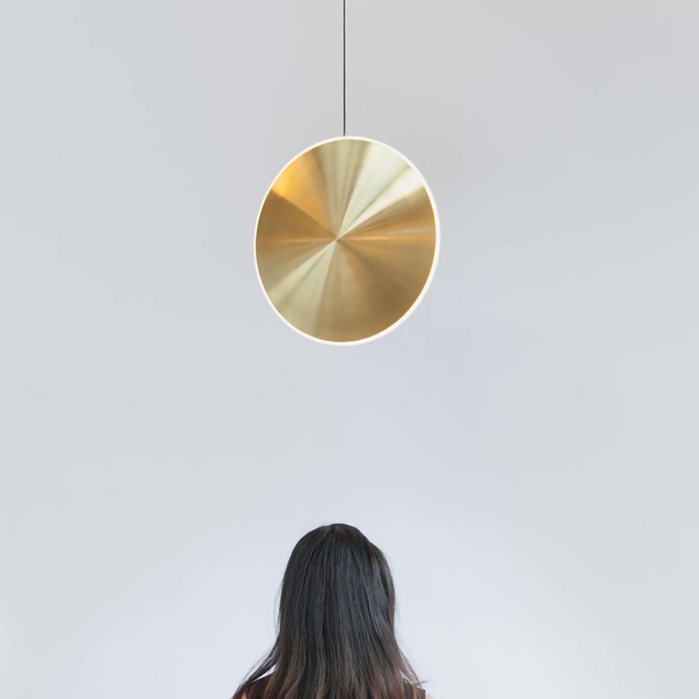 Uvenisra Moderne minimalistische hanglamp in schotelvorm