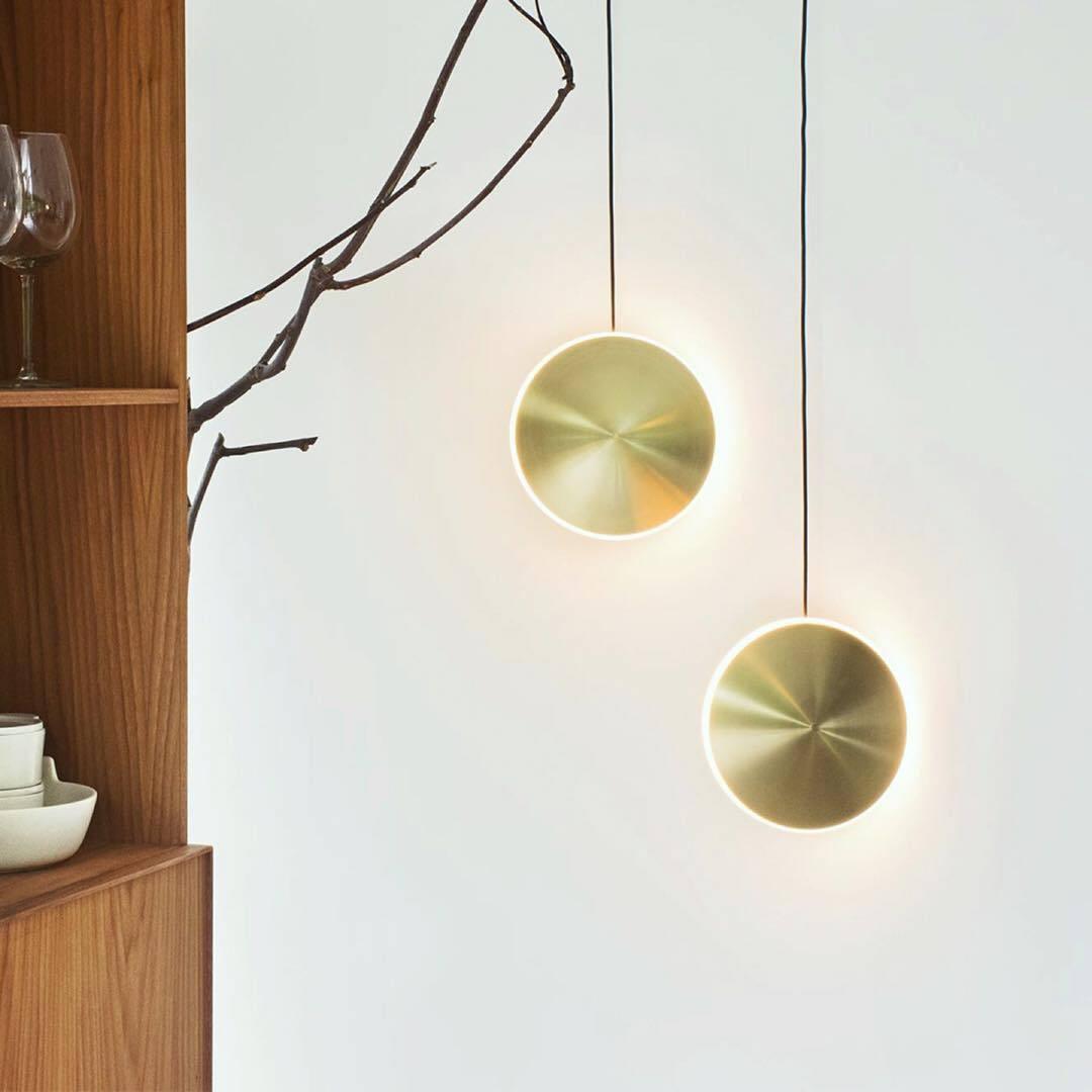 Uvenisra Moderne minimalistische hanglamp in schotelvorm