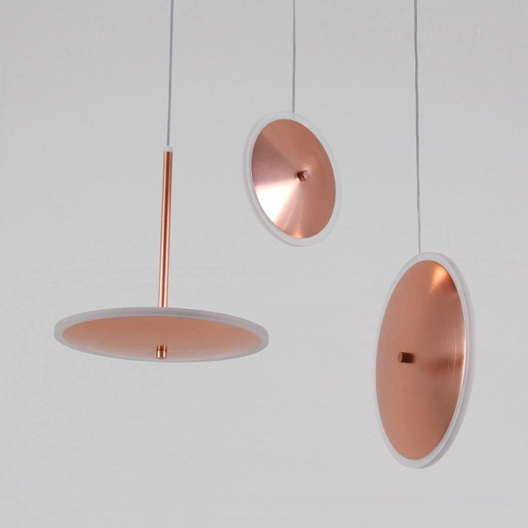 Uvenisra Moderne minimalistische hanglamp in schotelvorm