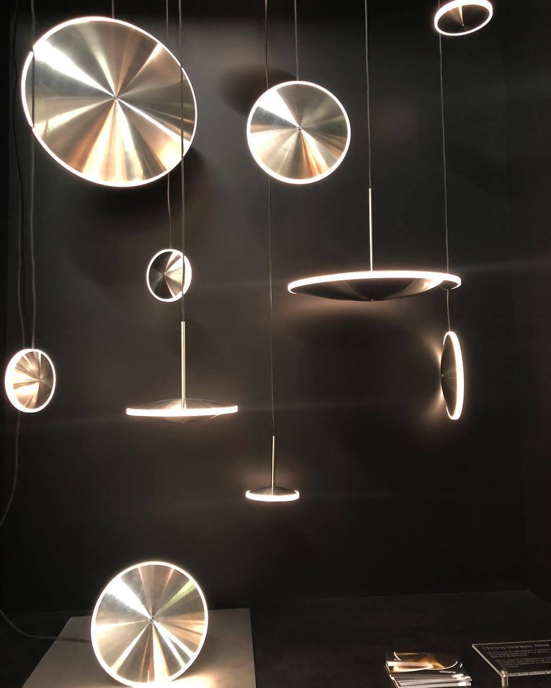 Uvenisra Moderne minimalistische hanglamp in schotelvorm