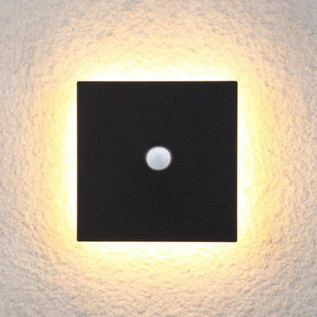 Orr Modern Minimalism LED Wandlampen Zwart Metaal Tuin Hal