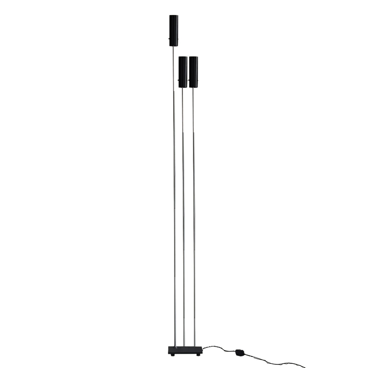Telum minimalistisch Zwart vloerlamp