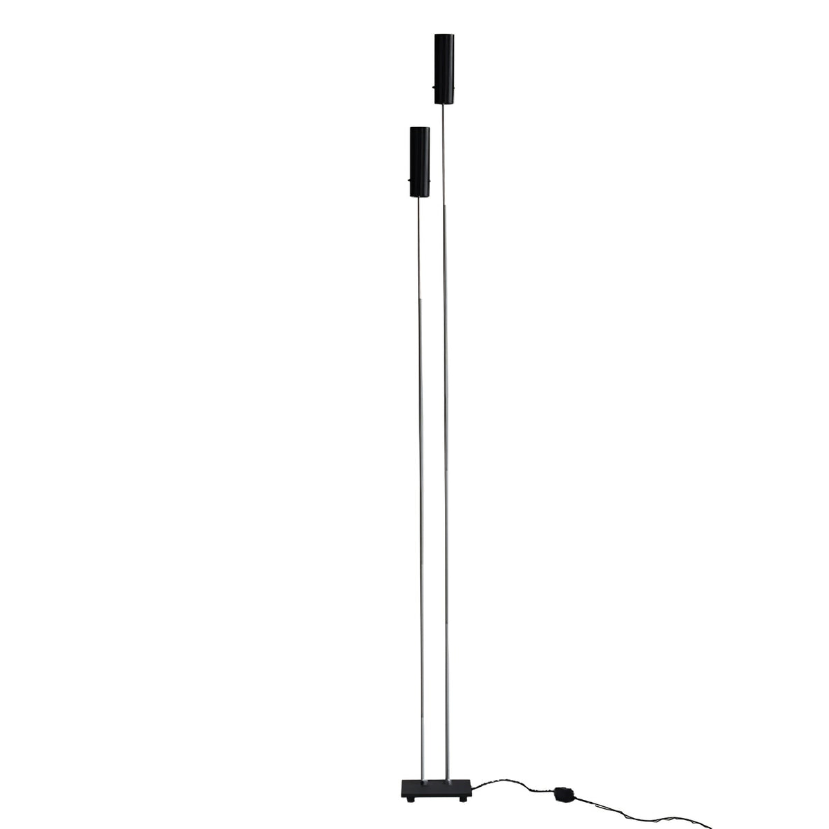 Telum minimalistisch Zwart vloerlamp