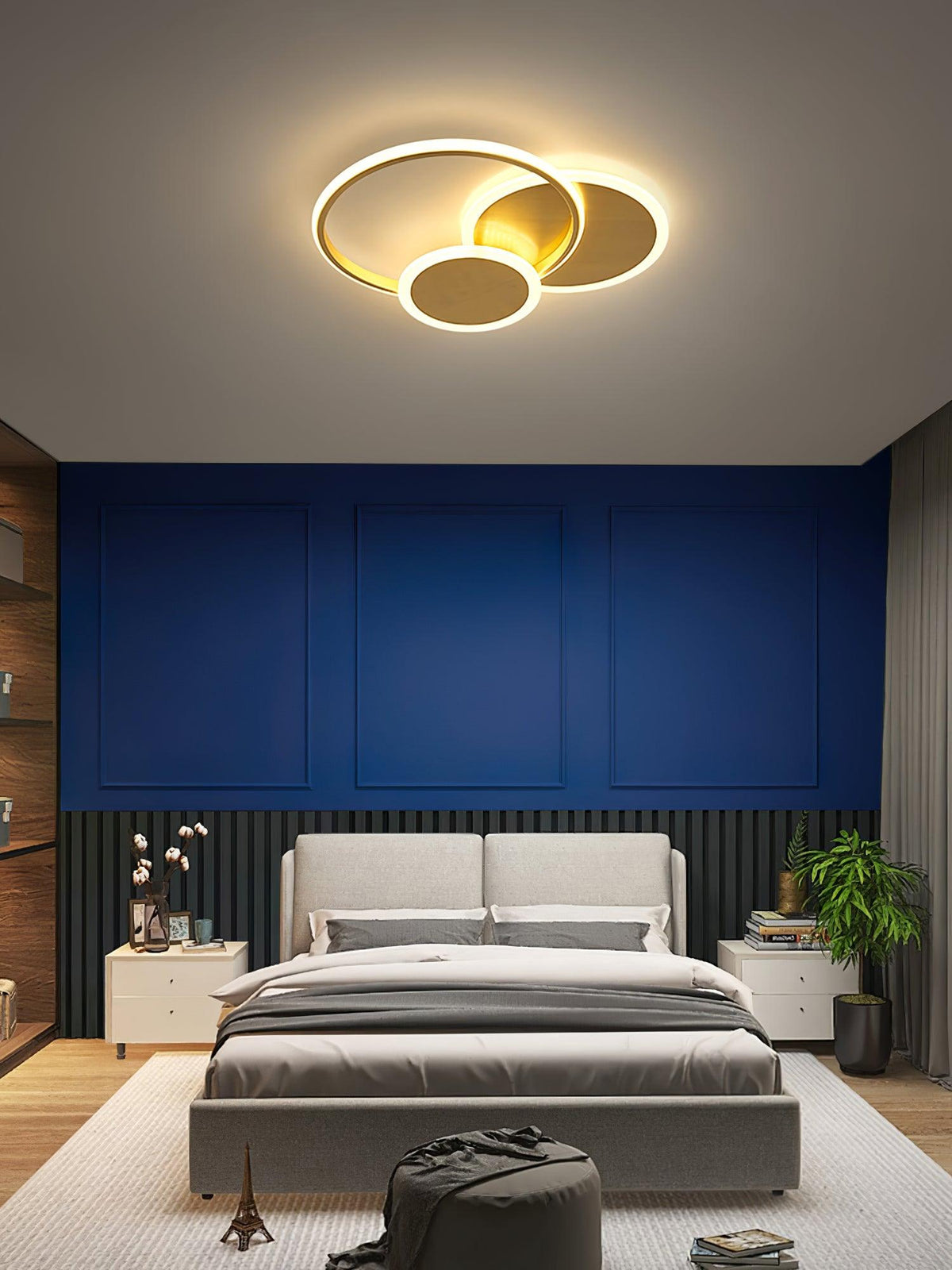 Insk Kunstzinnig Cirkels LED Plafondlamp