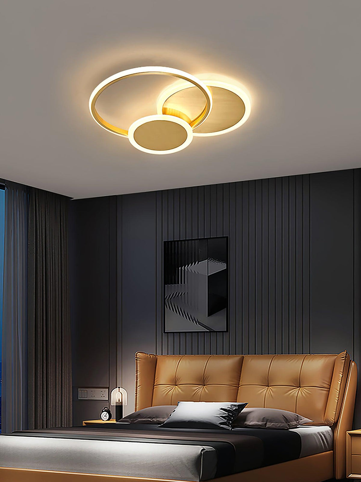 Insk Kunstzinnig Cirkels LED Plafondlamp