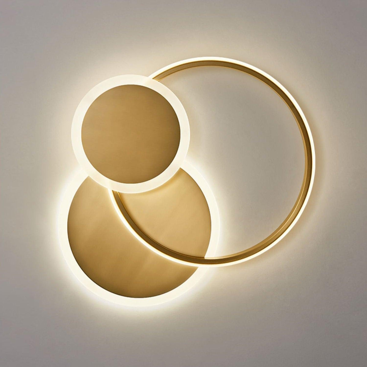 Insk Kunstzinnig Cirkels LED Plafondlamp