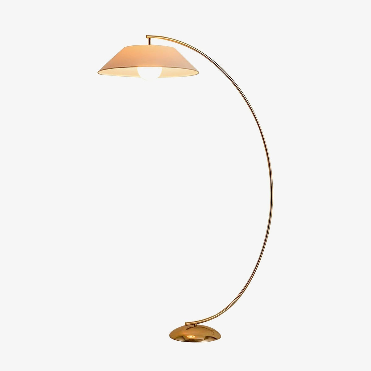 Veradin Stalen vloerlamp van vezel