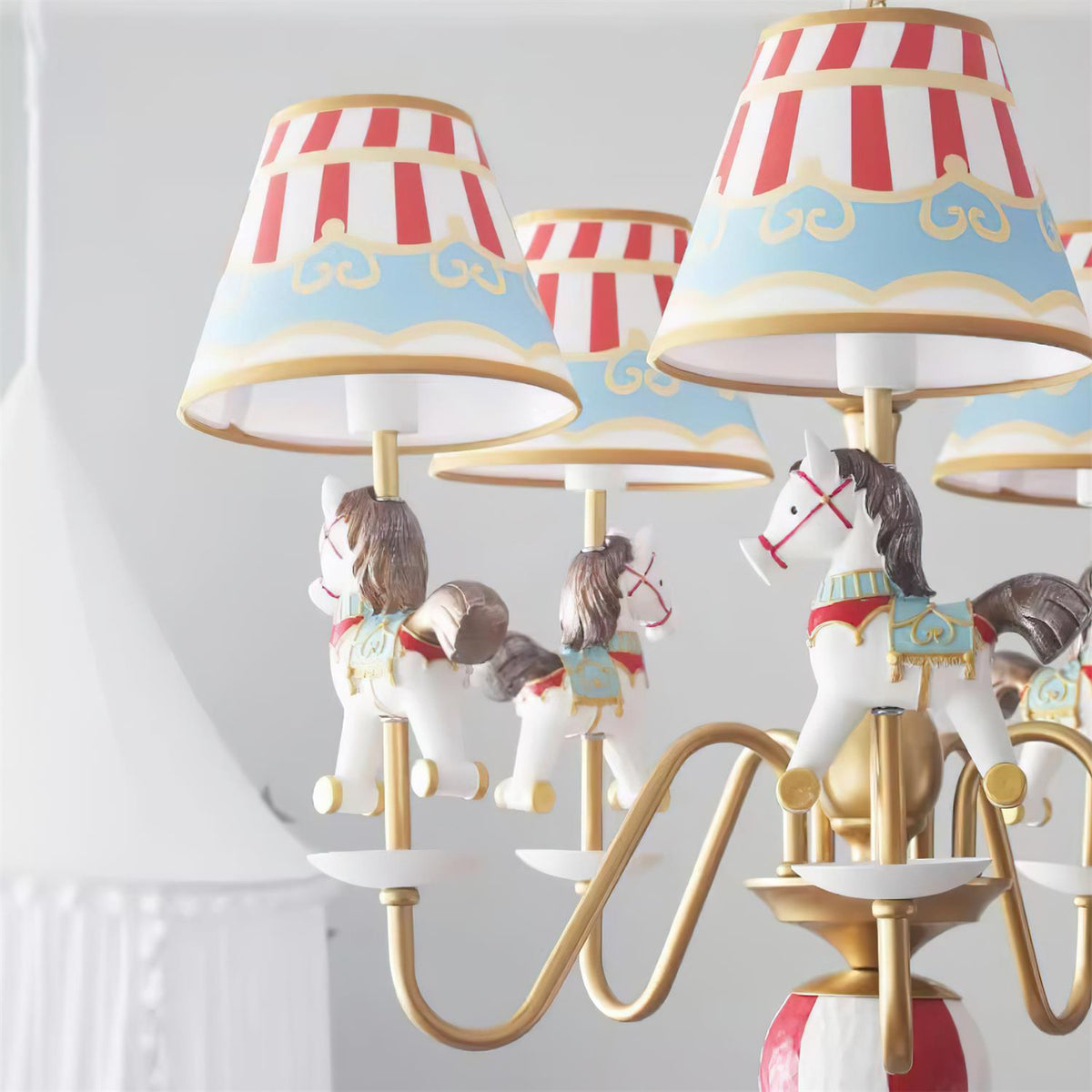 Solvian kroonluchter Carousel Kids Speels